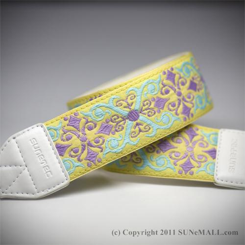 Sunetec Bohemian Camera Strap- Pale Yellow